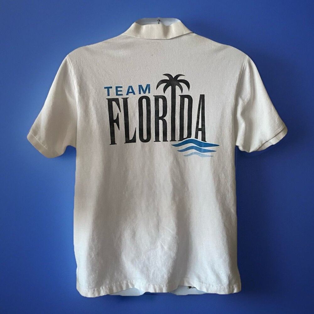 Old Navy Polo Shirt Men XL Team Florida Cotton Hammerhead Aquatics 2010 Cologne
